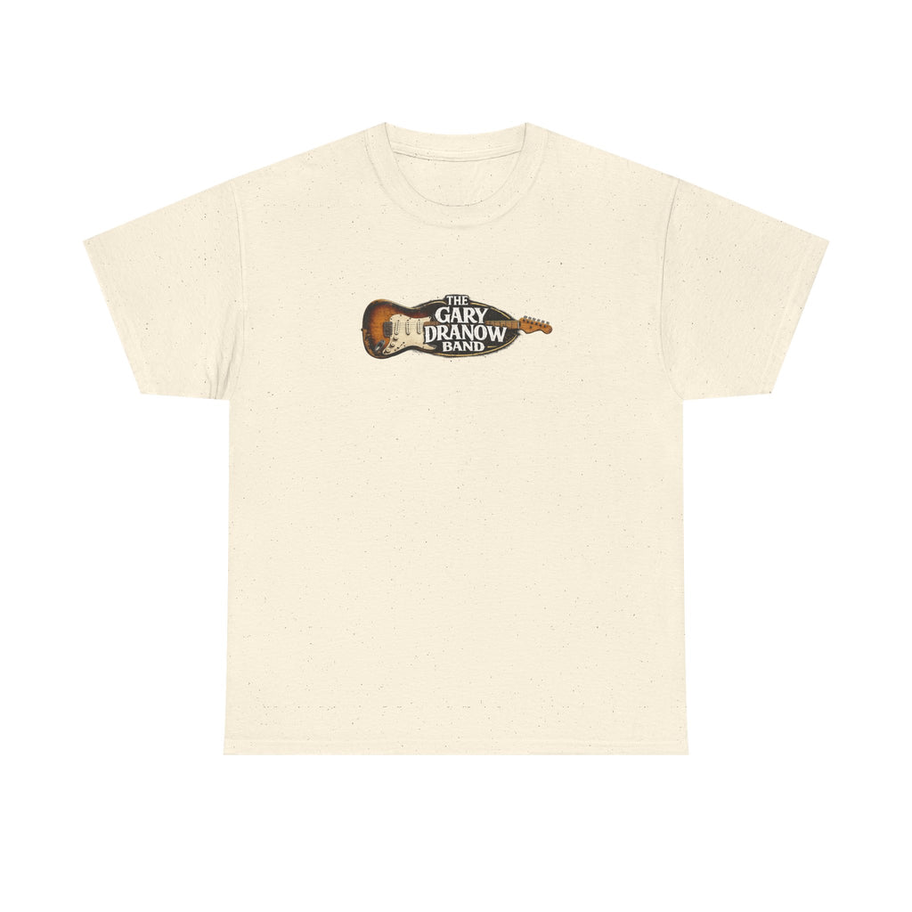 The Gary Dranow Band Guitar T‑Shirt — Vintage Electric Guitar Logo Tee