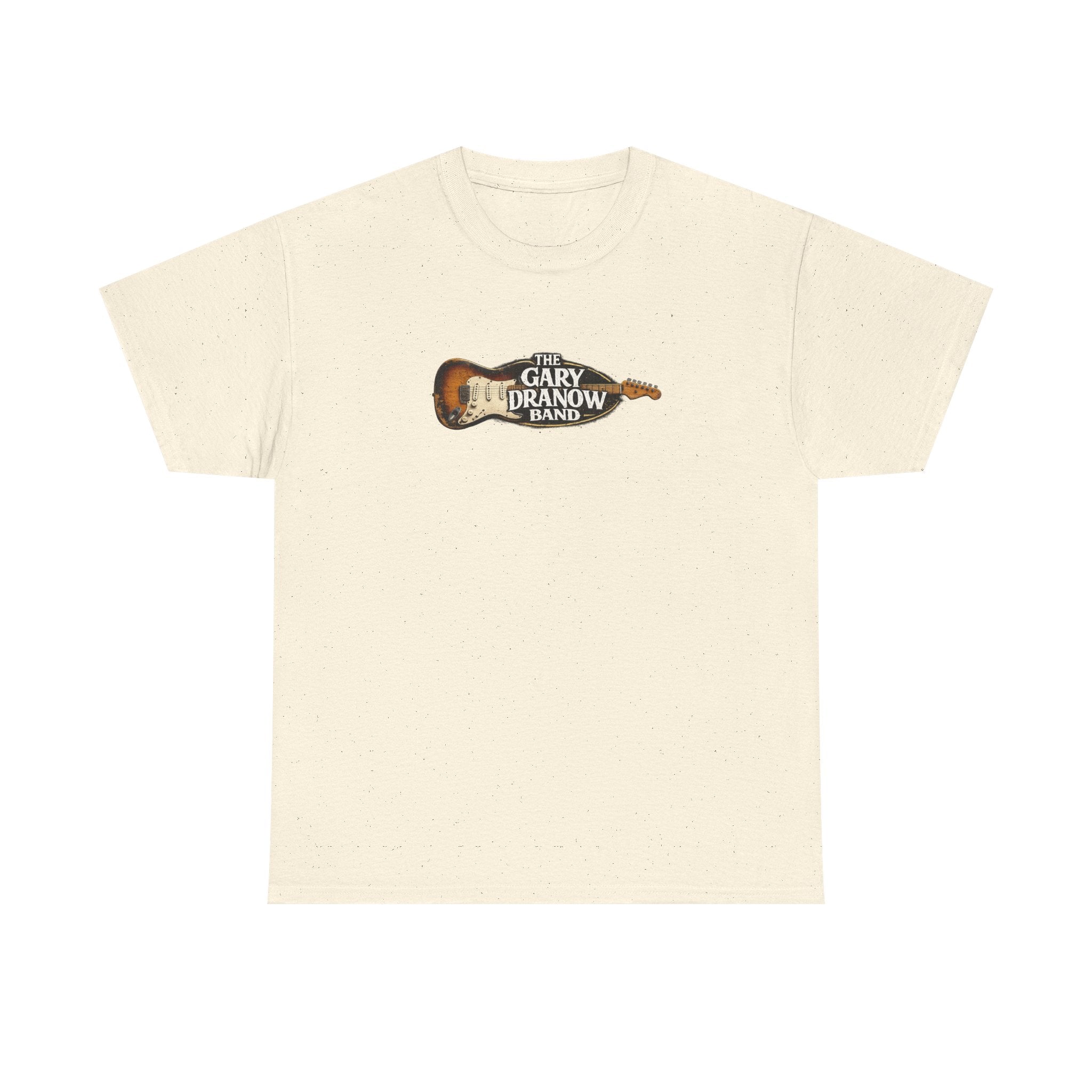 The Gary Dranow Band Guitar T‑Shirt — Vintage Electric Guitar Logo Tee